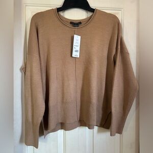 French Connection NWT Women’s L 78MTP 26 Camel Mel Sweater